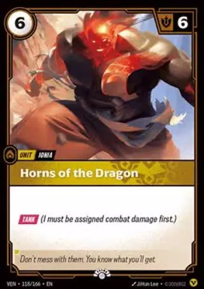 Horns Of The Dragon - VEN-118-p - Promotional Cards - Riftbound card
